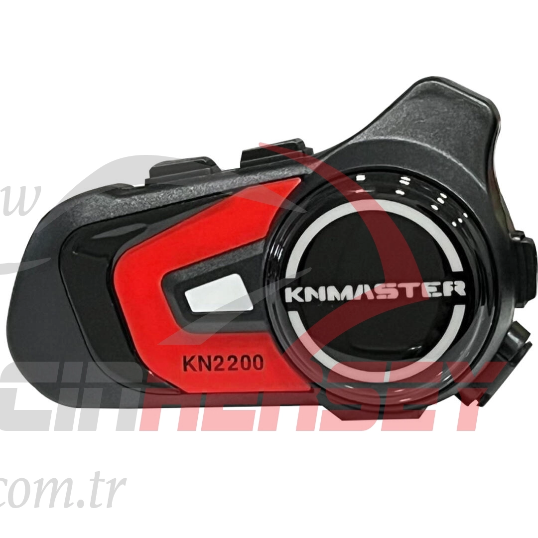Knmaster KN2200 Motosiklet Kask İnterkom Bluetooth Intercom Kulaklık Seti
