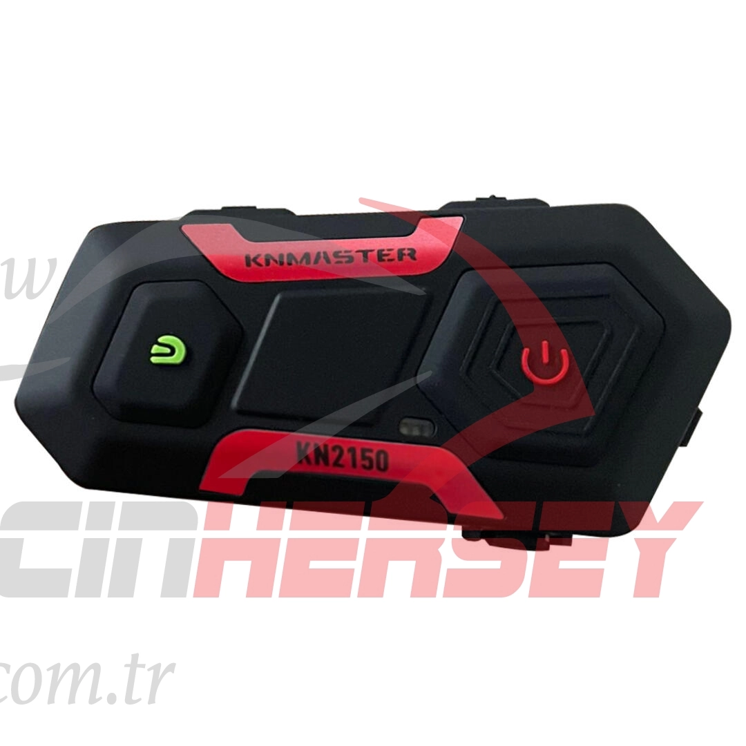 Knmaster KN2150 Motosiklet Kask İnterkom Bluetooth Intercom Kulaklık Seti