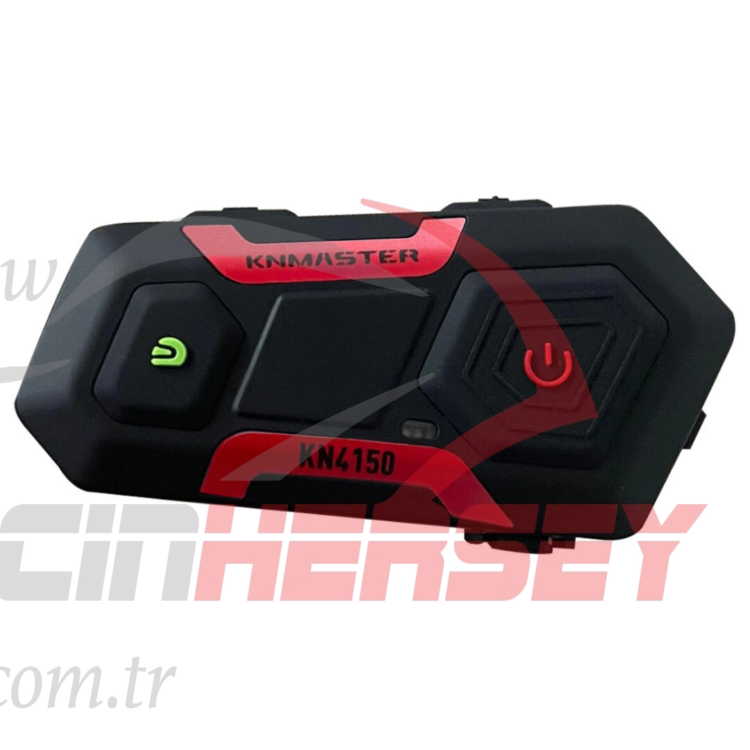 Knmaster KN4150 Motosiklet Kask İnterkom Bluetooth Intercom Kulaklık Seti