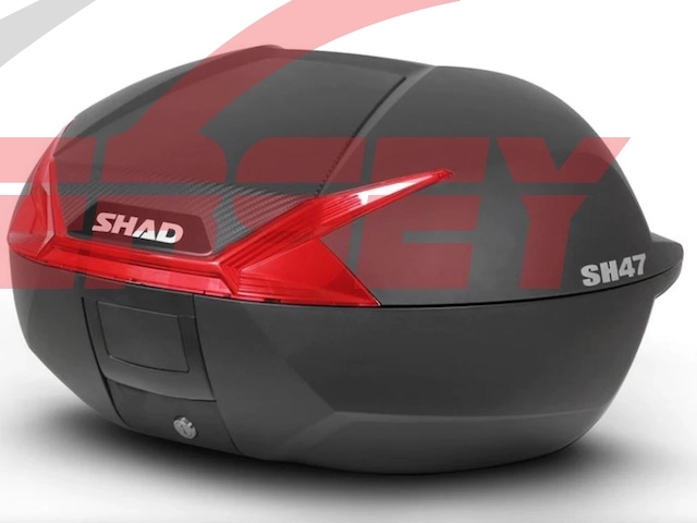SHAD SH47 ARKA ÇANTA Kırmızı (47 Litre)