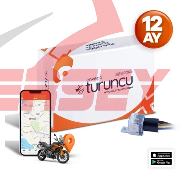 TURUNCU MOTOSİKLET TAKİP CİHAZI (12 AYLIK)