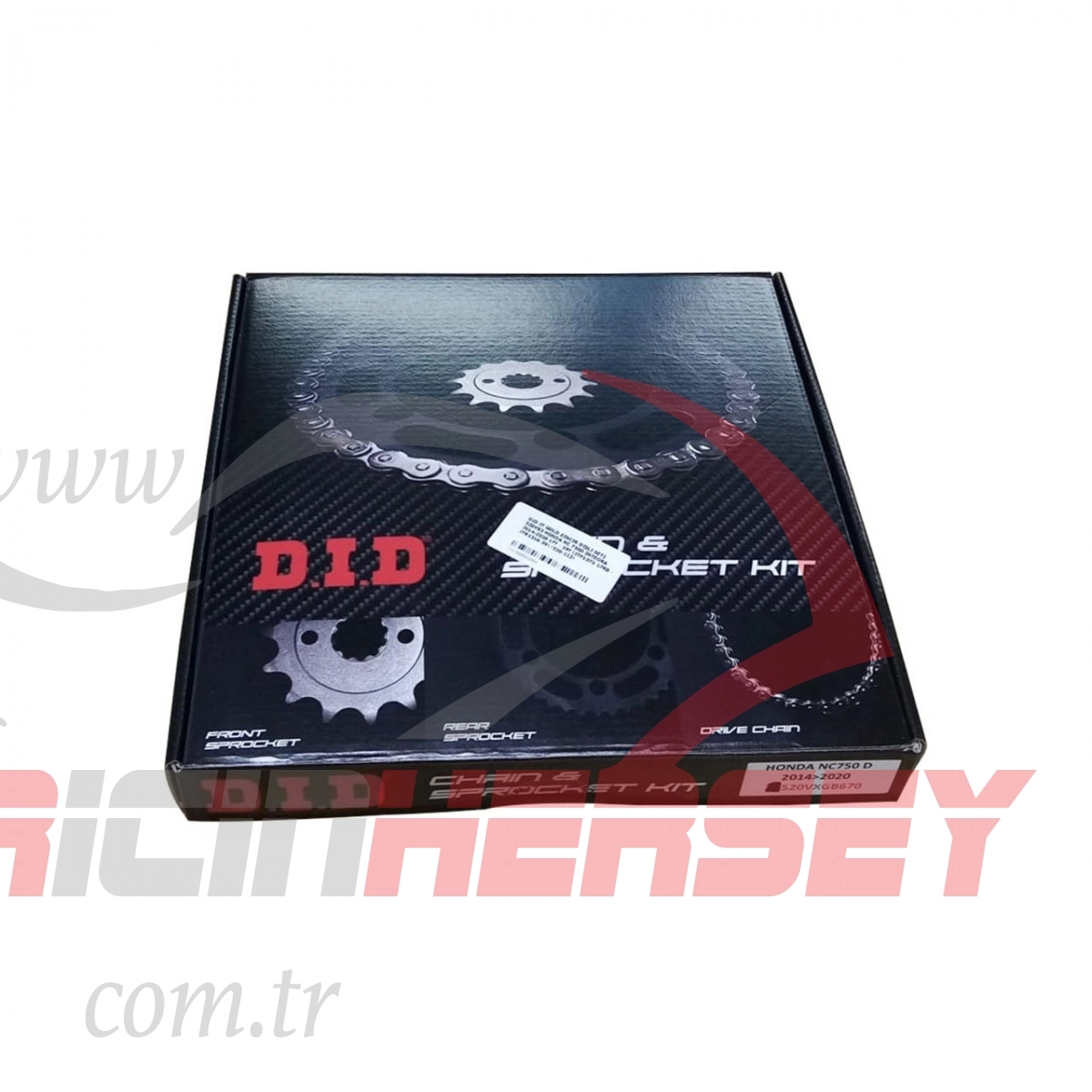 Dıd Zincir Dişli Seti Gold 525vx3 Honda Cbr600f 16t-43t (jtf1370-16t - Jtr1304-43t 525vx3 Gb-100ft Zj -124l )