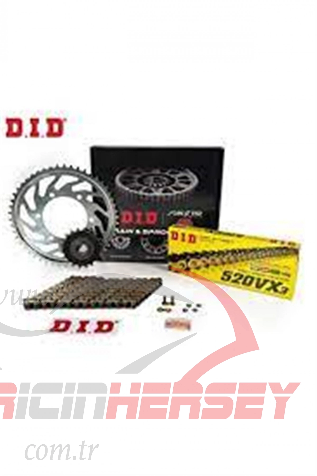Dıd Jtr Zincir Dişli Seti 520vx3 Gb-100ft-zj Jtr1220-36 Jtf1321-14 Honda Cbr250r 2014-2018 108l