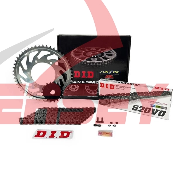 Dıd Zincir Dişli Seti Ktm Duke Rc 250 2014-2023 Jtf1908-14 Jtr890-45 Dıd520vx3 Gb 112l