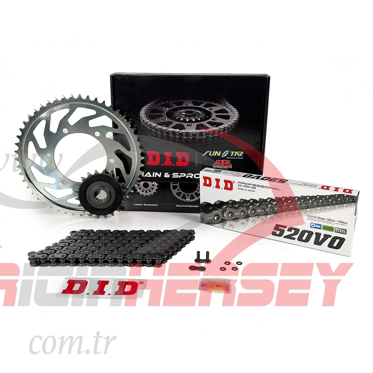 Dıd Zincir Dişli Seti Honda X-adv 750 2017-2021 Jtf1373-17  1-3485-38  Dıd 520vx3 118