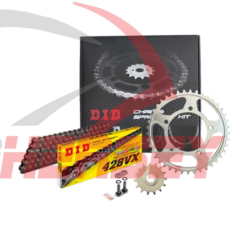 Dıd Zincir Dişli Seti Çelik 428vx3 Yamaha Mt-125 2015-2020 (jtf1550-14t - Jtr1844-48t 428vx-150ft Fj - 132l)