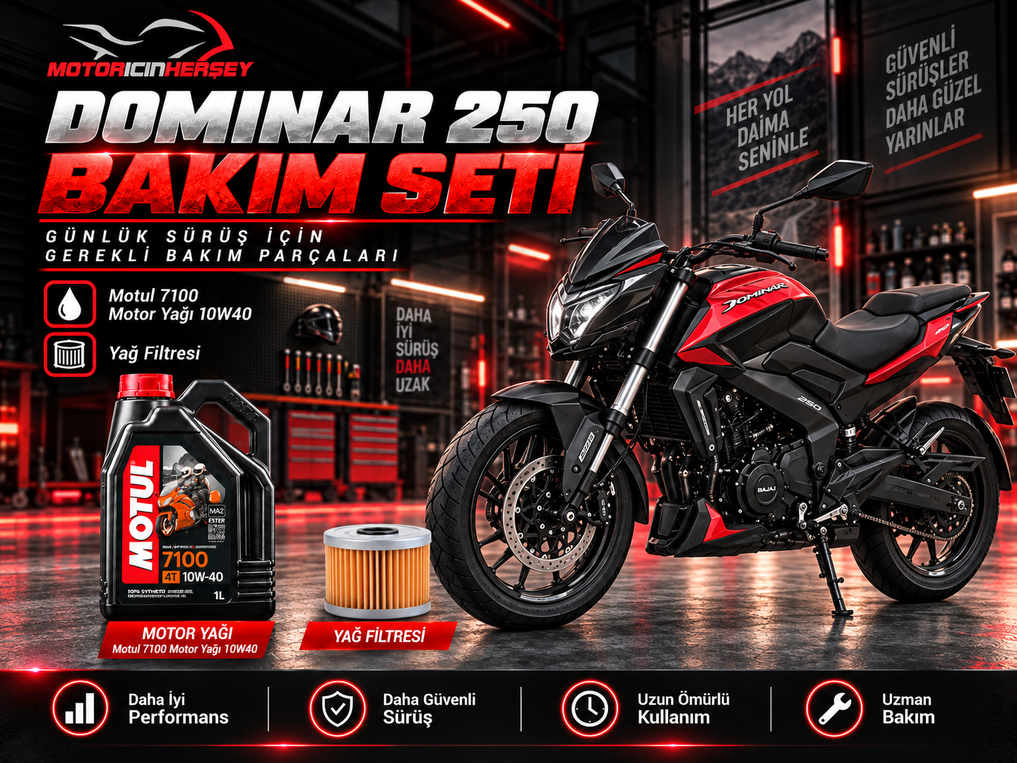 DOMİNAR 250 BAKIM