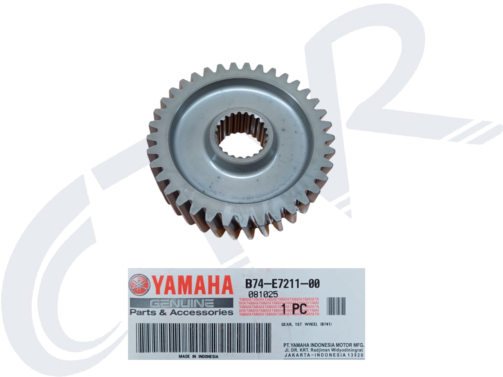 YAMAHA XMAX 250 2022 ŞANZIMAN SONSUZ DİŞLİ 37 T ORJ B74-E7211-00