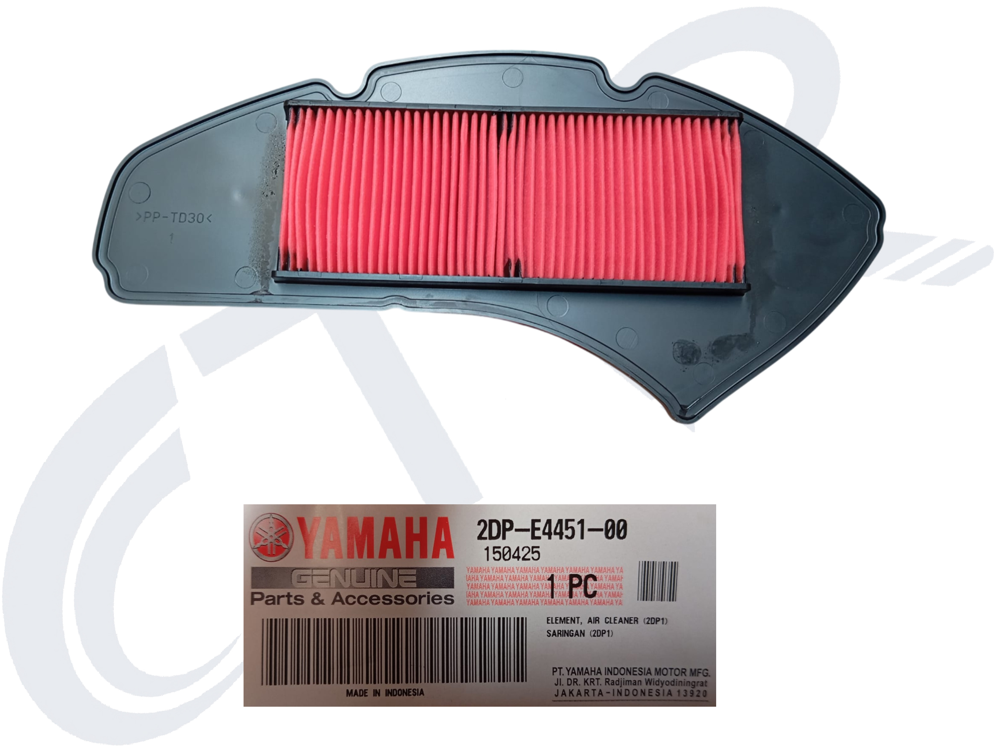 YAMAHA NMAX 125 2018 HAVA FİLTRESİ ORJ 2DP-E4451-00