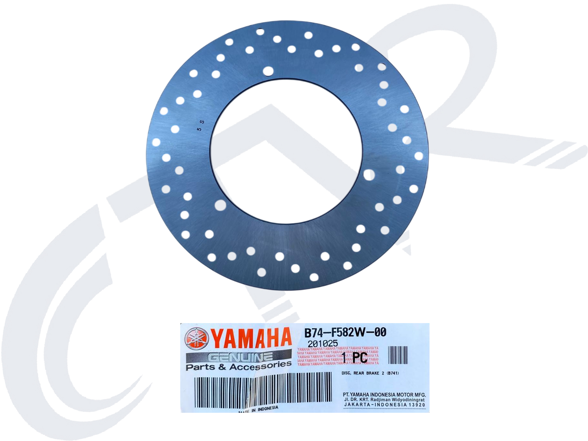 YAMAHA XMAX 250 2022 DİSK AYNASI ARKA  ORJ B74-F582W-00
