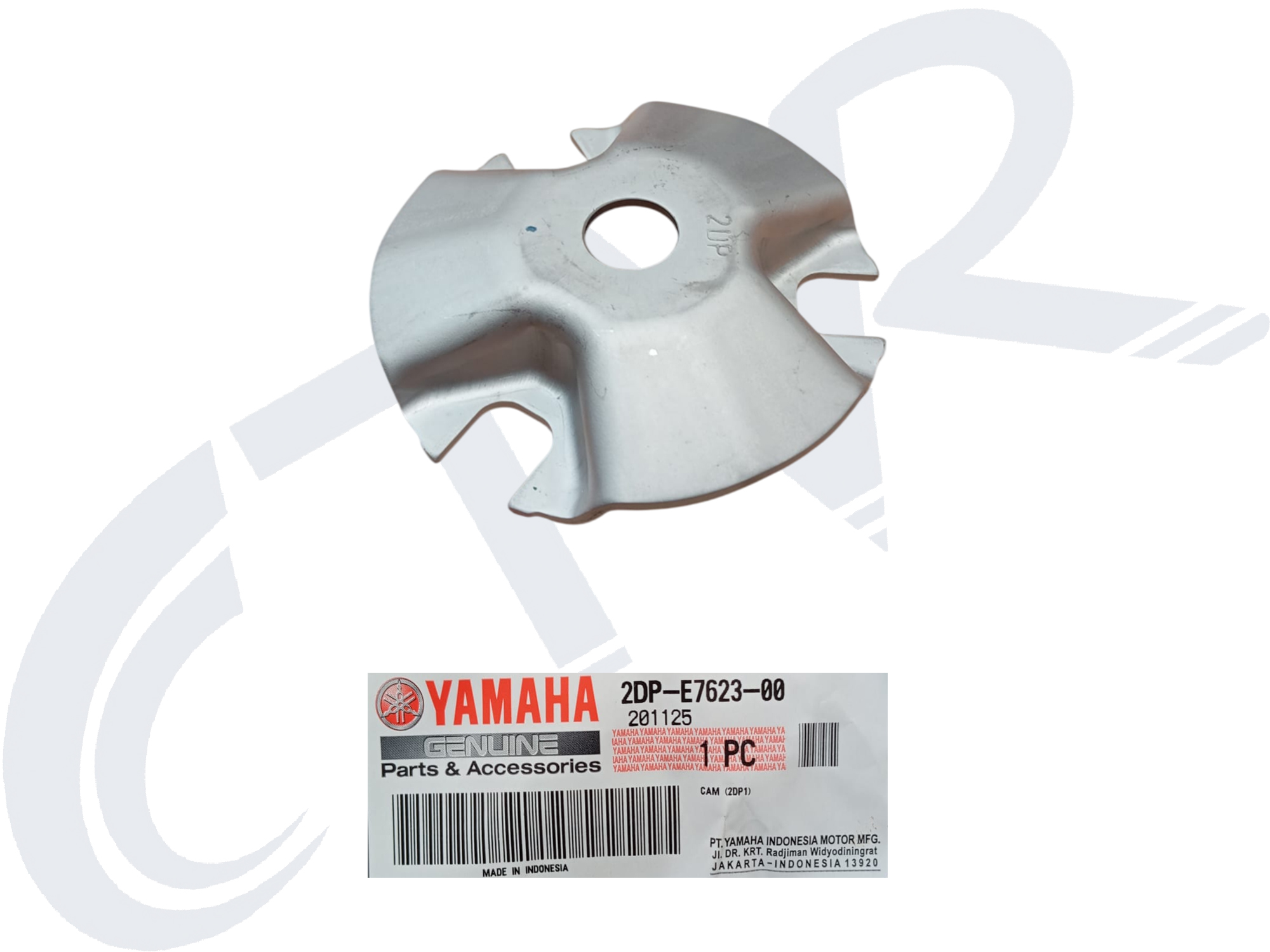 YAMAHA NMAX 125 2022 BASKI PLAKASI ORJ 2DP-E7623-00