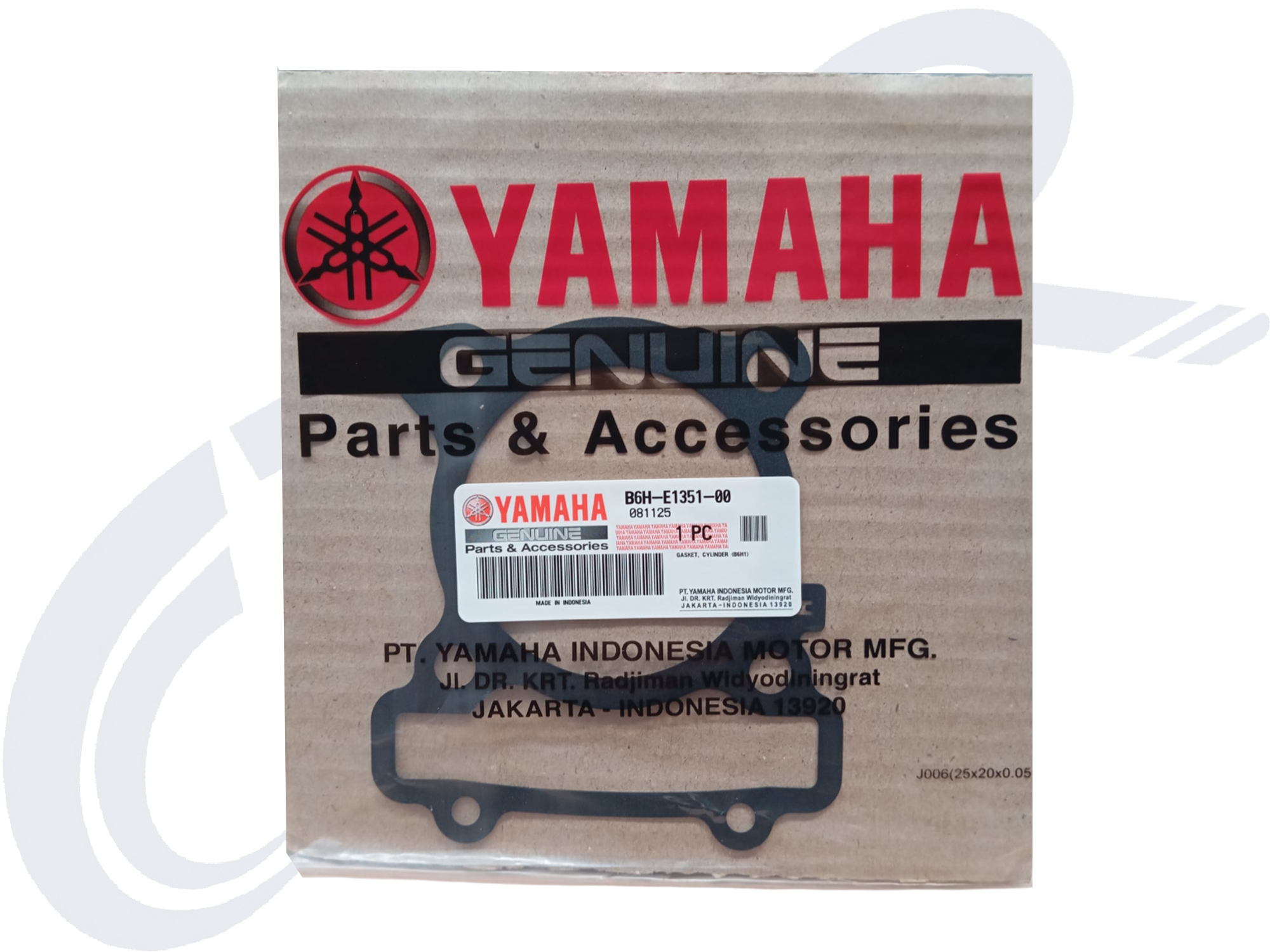 YAMAHA NMAX 125 2022 SİLİNDİR ALT CONTA ORJ B6H-E1351-00