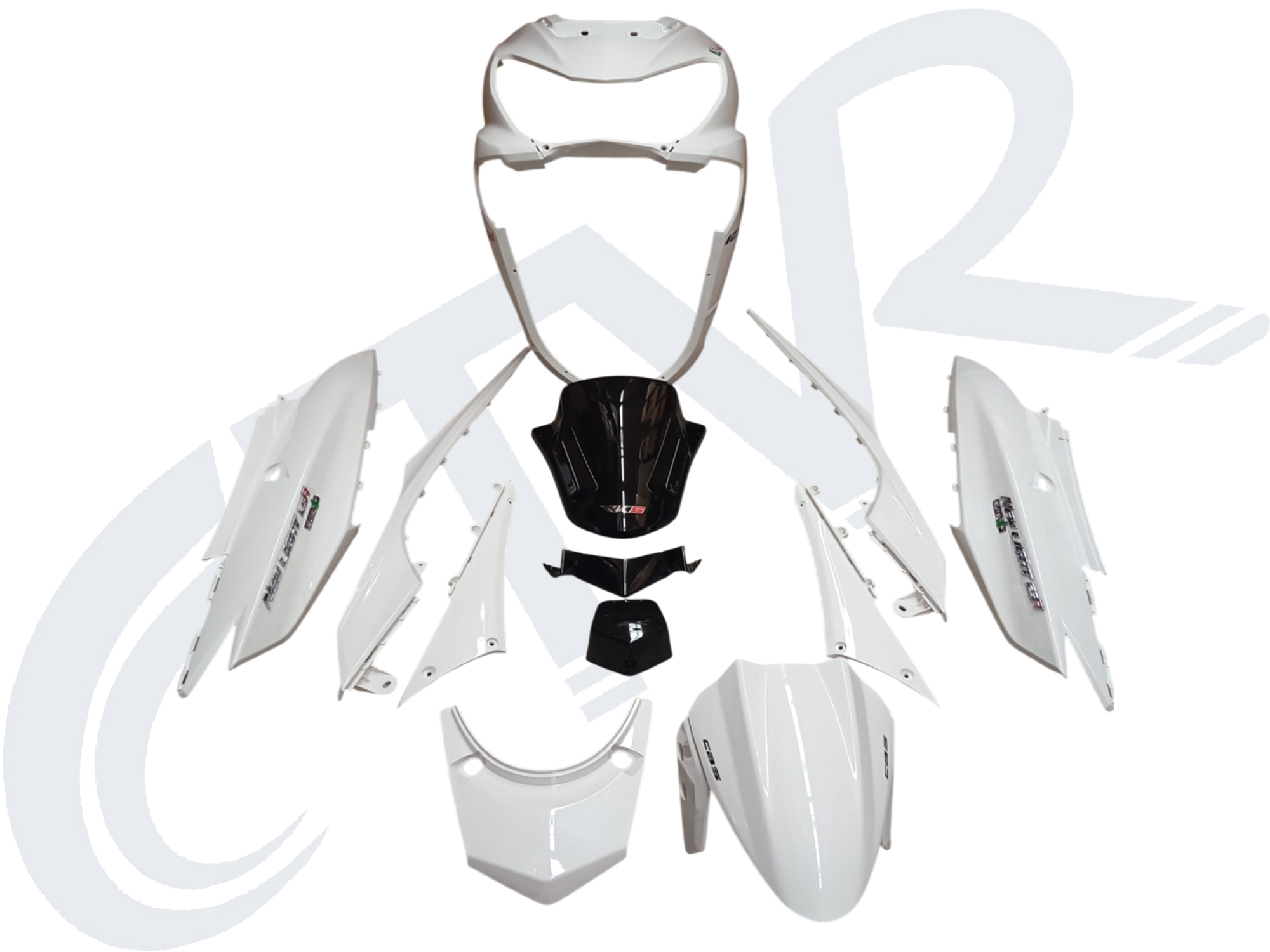 RKS RKS NEWLIGHT 125 PRO KAPORTA SETİ BEYAZ CTVR
