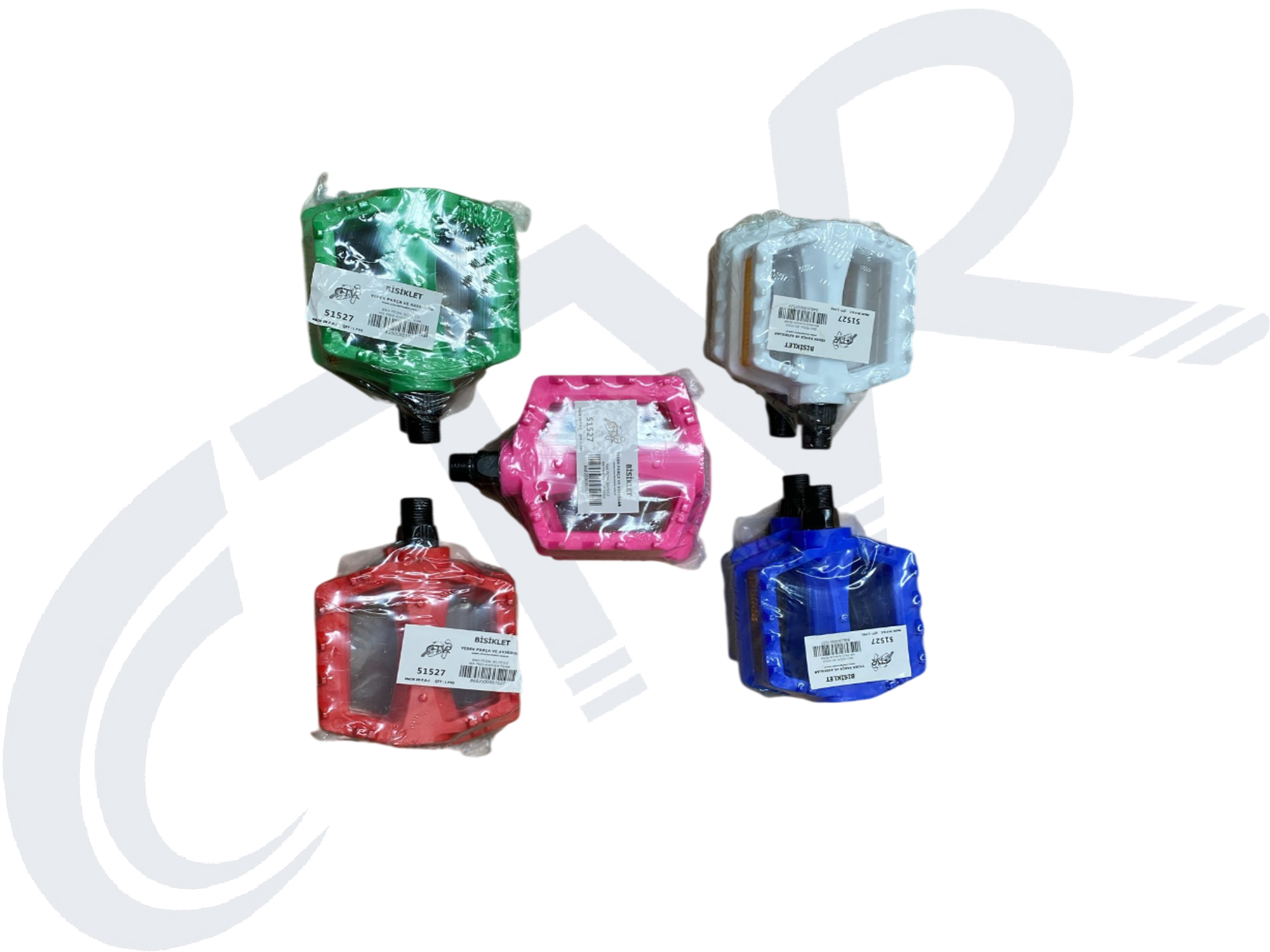 BMX PEDAL BİLYESİZ MX P620 KARIŞIK RENK