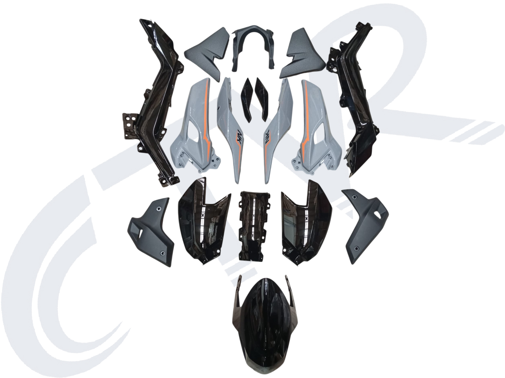 NK 250 KAPORTA SET SİYAH CTVR
