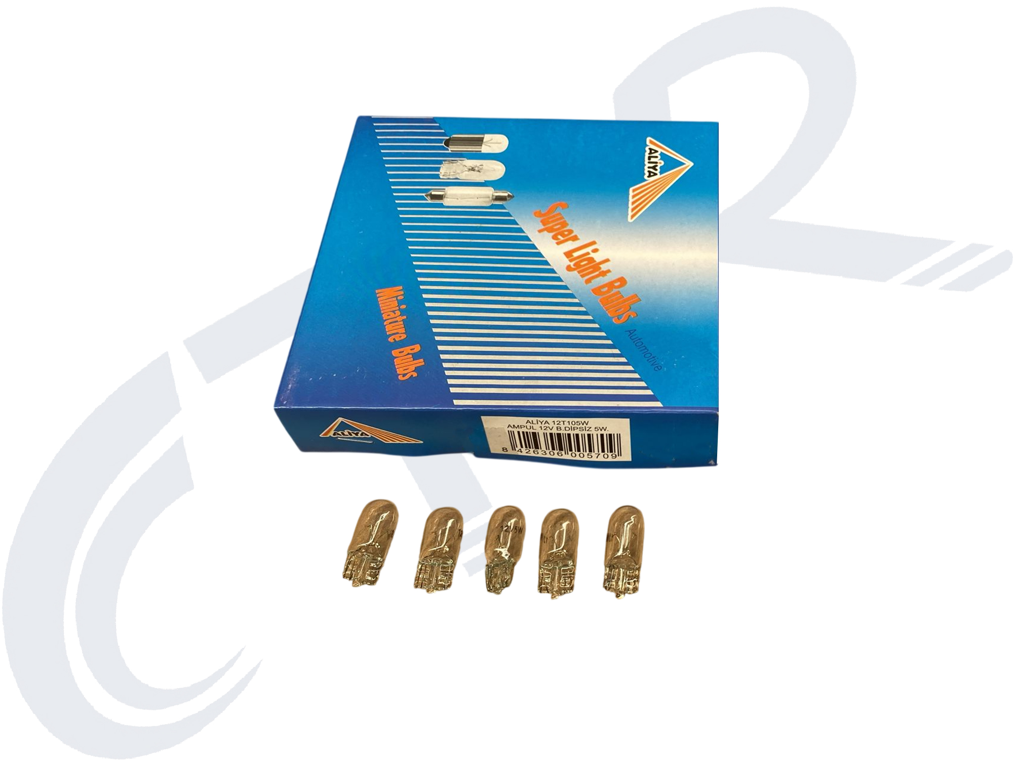 12V 5W  DİPSİZ AMPUL  ( DC.SL3104 )