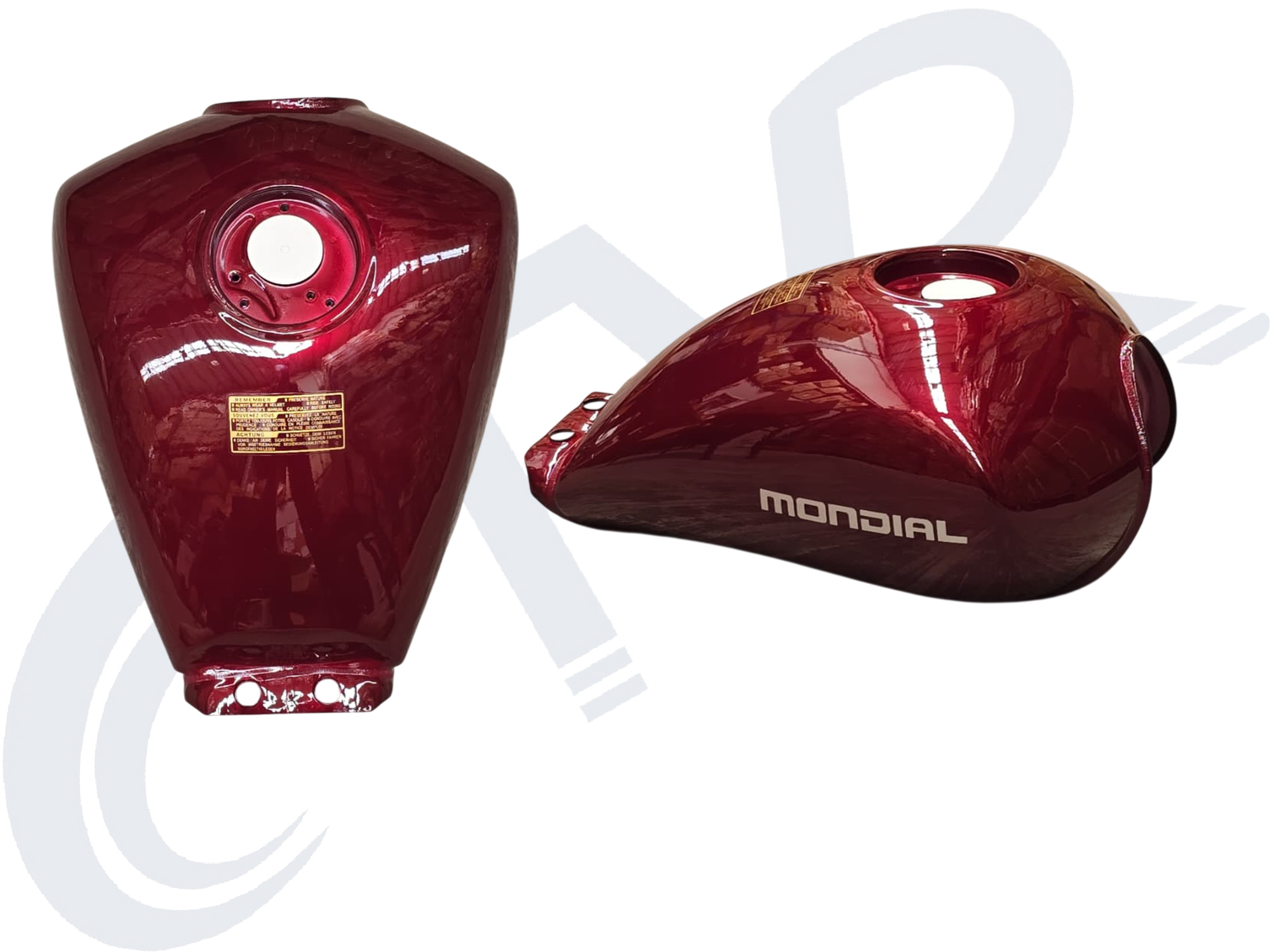 MR 150 BENZİN DEPOSU BORDO CTVR