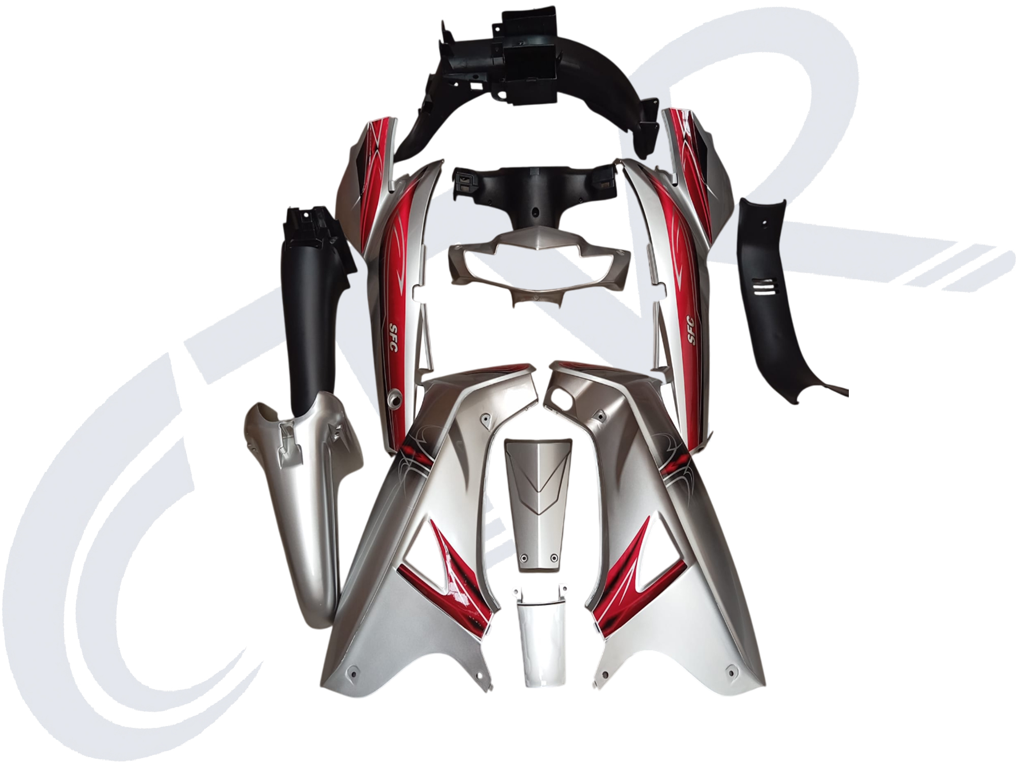 SFC 100 KAPORTA SETİ GRİ CTVR