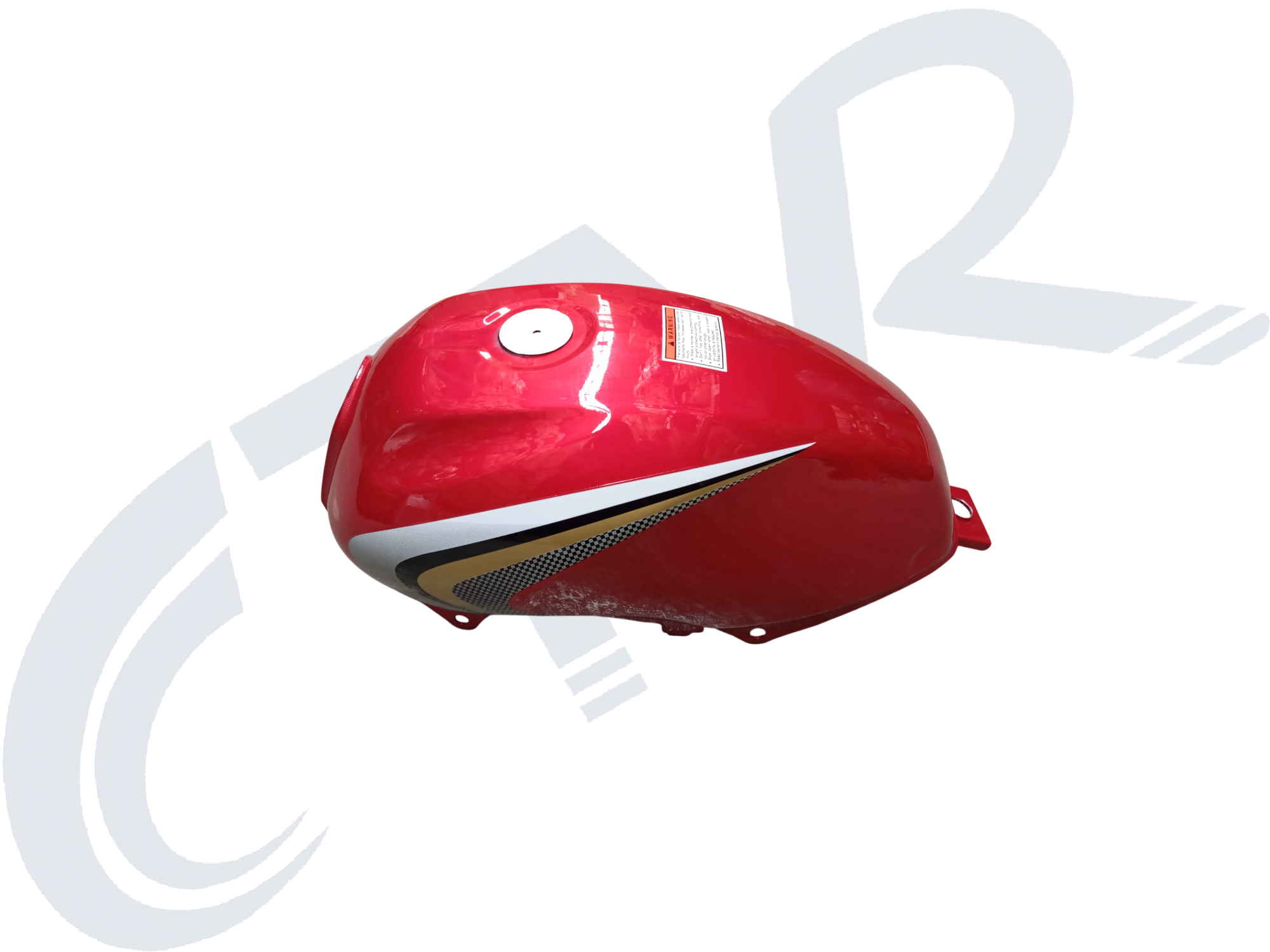 YBR 125 BENZİN DEPOSU KIRMIZI ( E M )  CTVR
