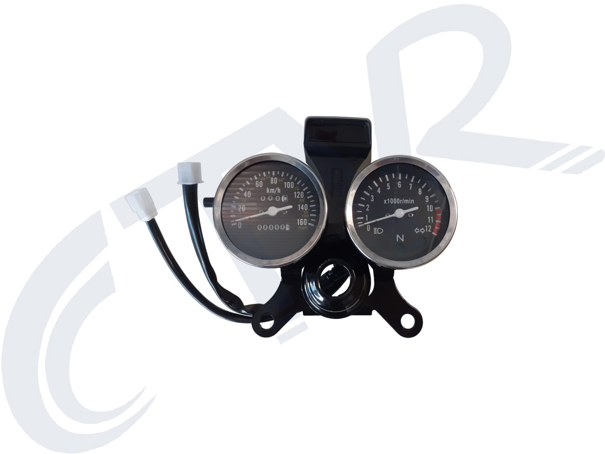 MGD ( BS 125 )  KM SAATİ 140'LİK DİJİTAL BENZİN GÖSTERGELİ CTVR