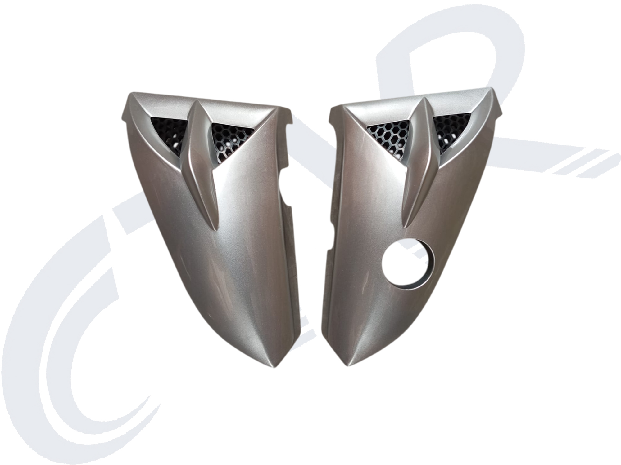 YBR 125 BENZİN DEPO YAN PANDİZOT GRİ ( Y.M )
