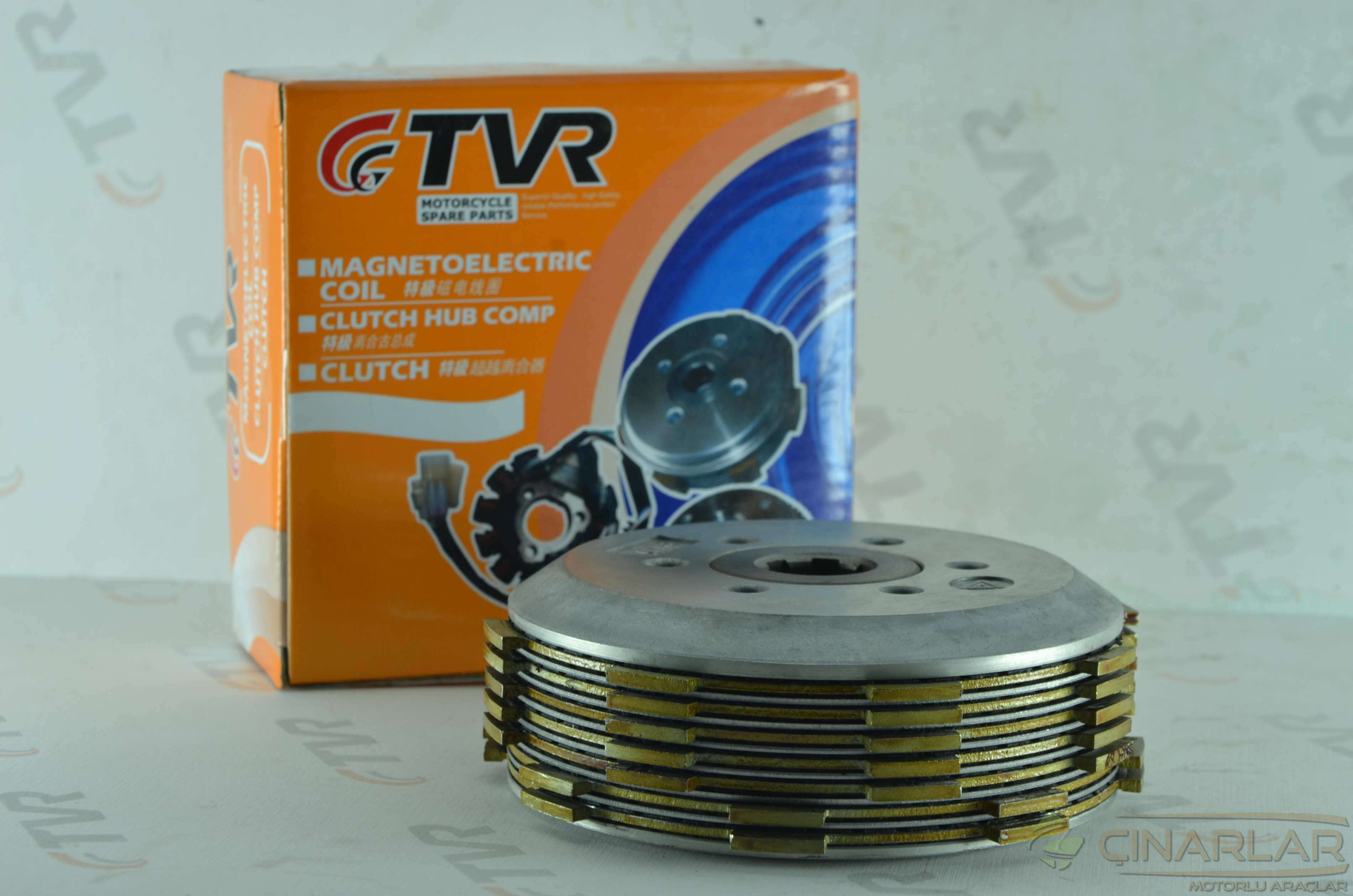 CG 200 DEBRİYAJ KOMPLE 6 YILDIZ 7 BALATA CTVR