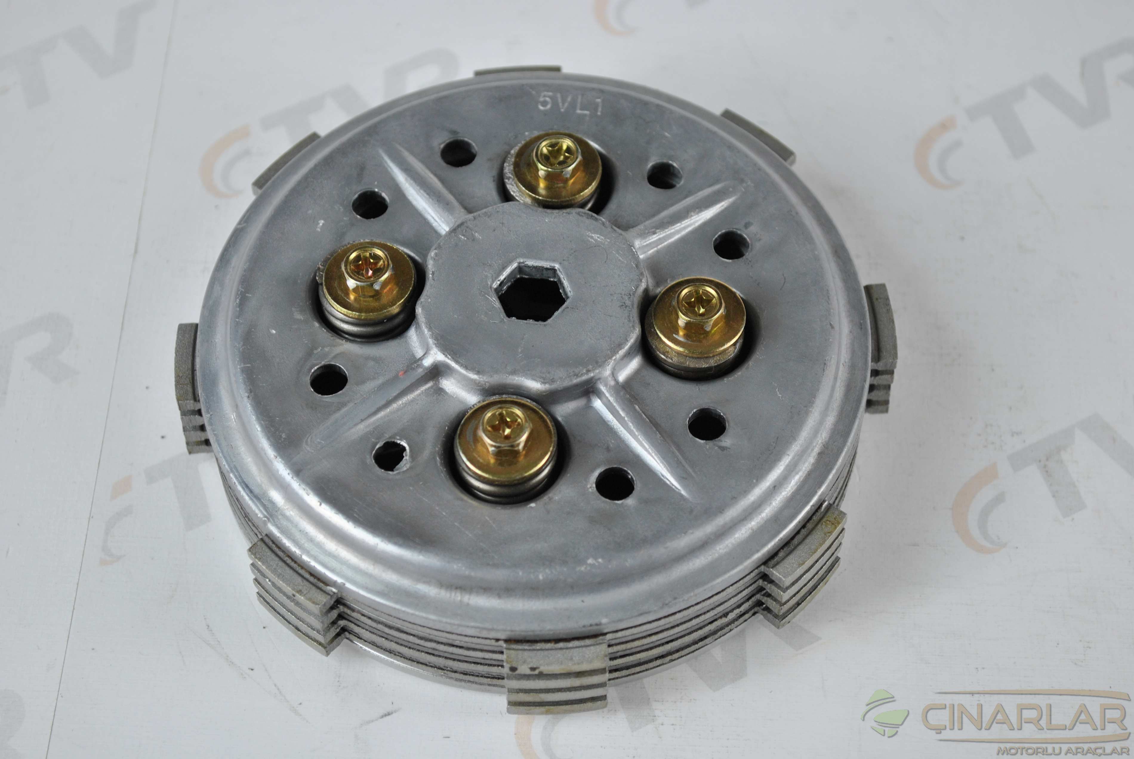 YBR 125 DEBRİYAJ İÇ GÖBEĞİ KOMPLE 4 BALATA