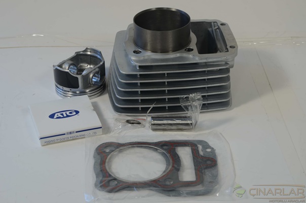 CG 150 SİLİNDİR SETİ 65,5 MM  ( 15 PRN )  SİLVER CTVR