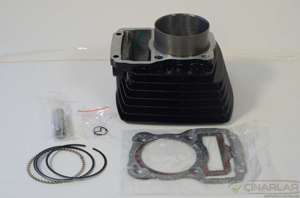 CG 200 SİLİNDİR SETİ 65,5 MM  ( 15 PRN )  ( 76 BOY  )  SİYAH CTVR