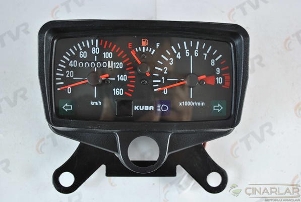 KUBA KM SAATİ KOMPLE 160'LIK DEVİR TELLİ LEDLİ CTVR