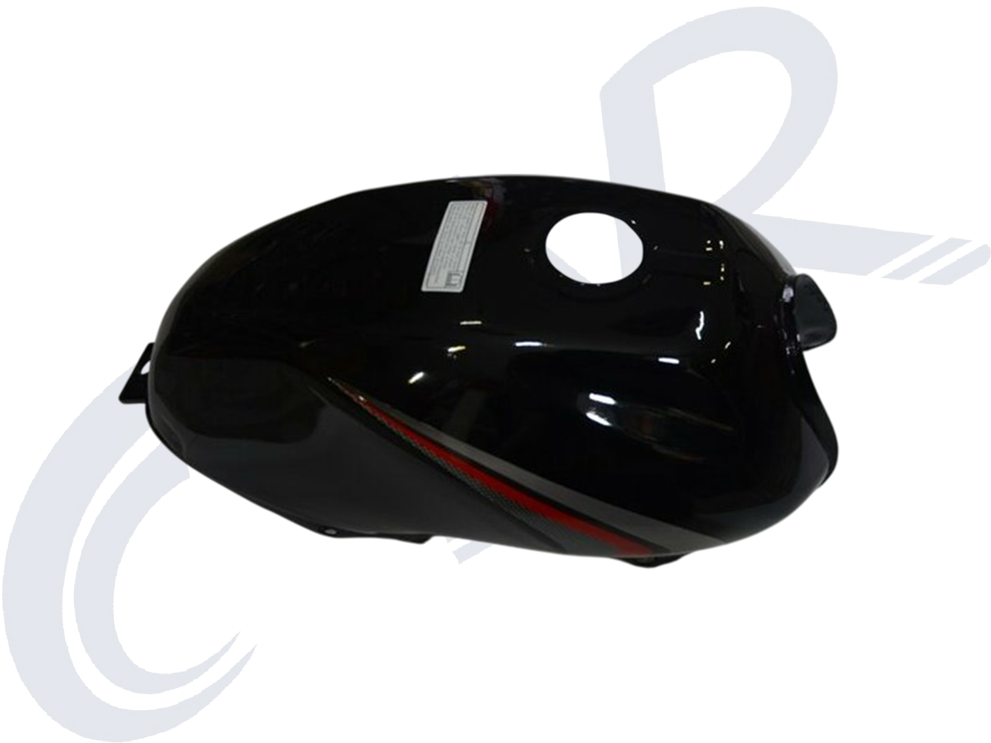 YBR 125 BENZİN DEPOSU SİYAH ( E M )  CTVR