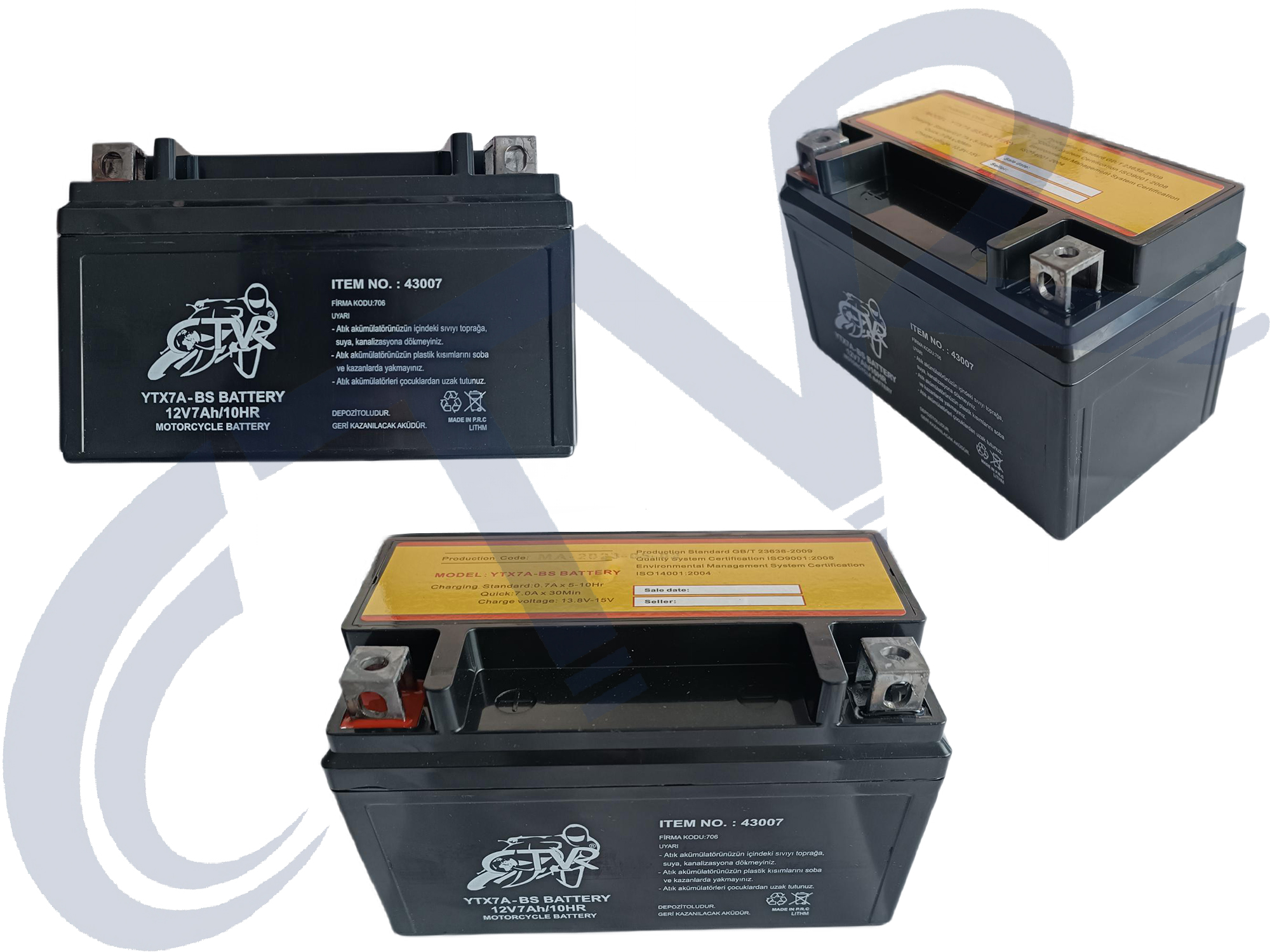 AKÜ YTX7A BS CTVR ( NET FİYAT )