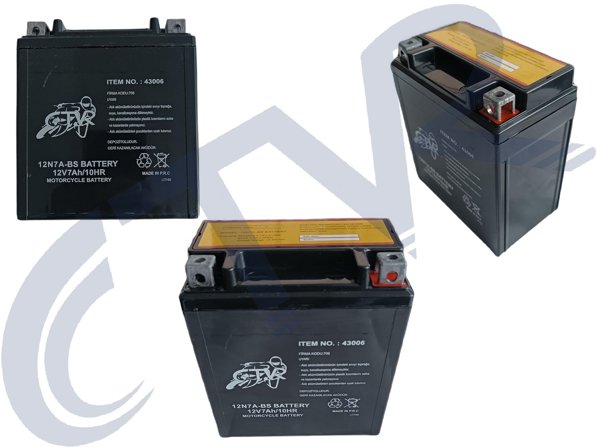 AKÜ DİK 12N7A BS CTVR ( NET FİYAT )