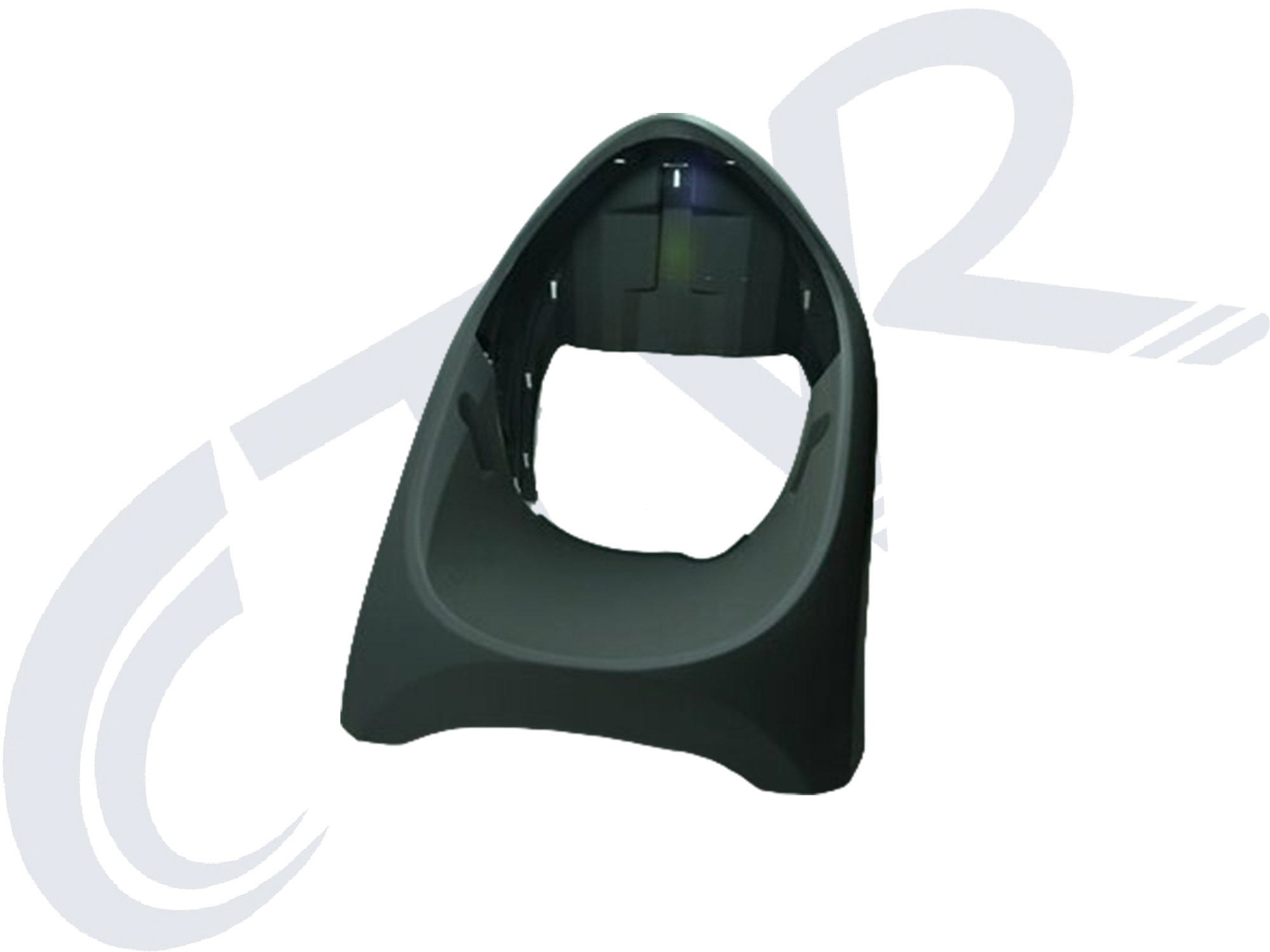 FİZY 125 ÖN BURUN FAR ALT KISIM KOYU GRİ