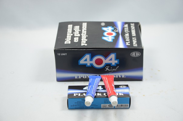 404 PLASTİK ÇELİK YAPIŞTIRICI  KARIŞI MLI