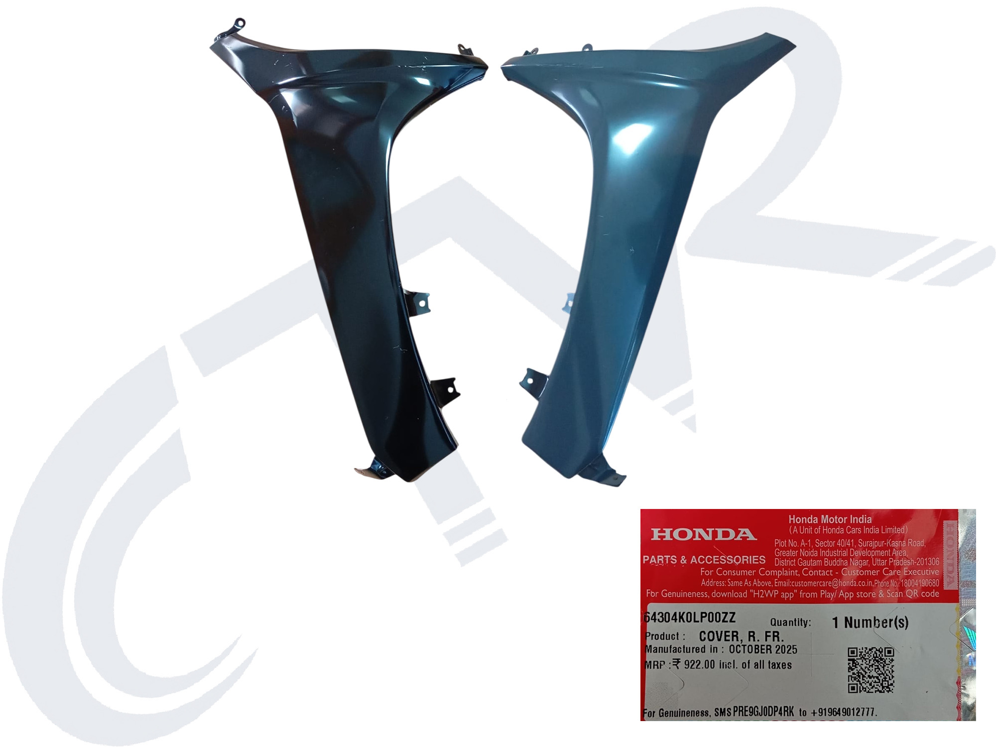 ACTİVA 125 NEW DELUX DİZLİK  SET ORJ ( ASTAR BOYALI )