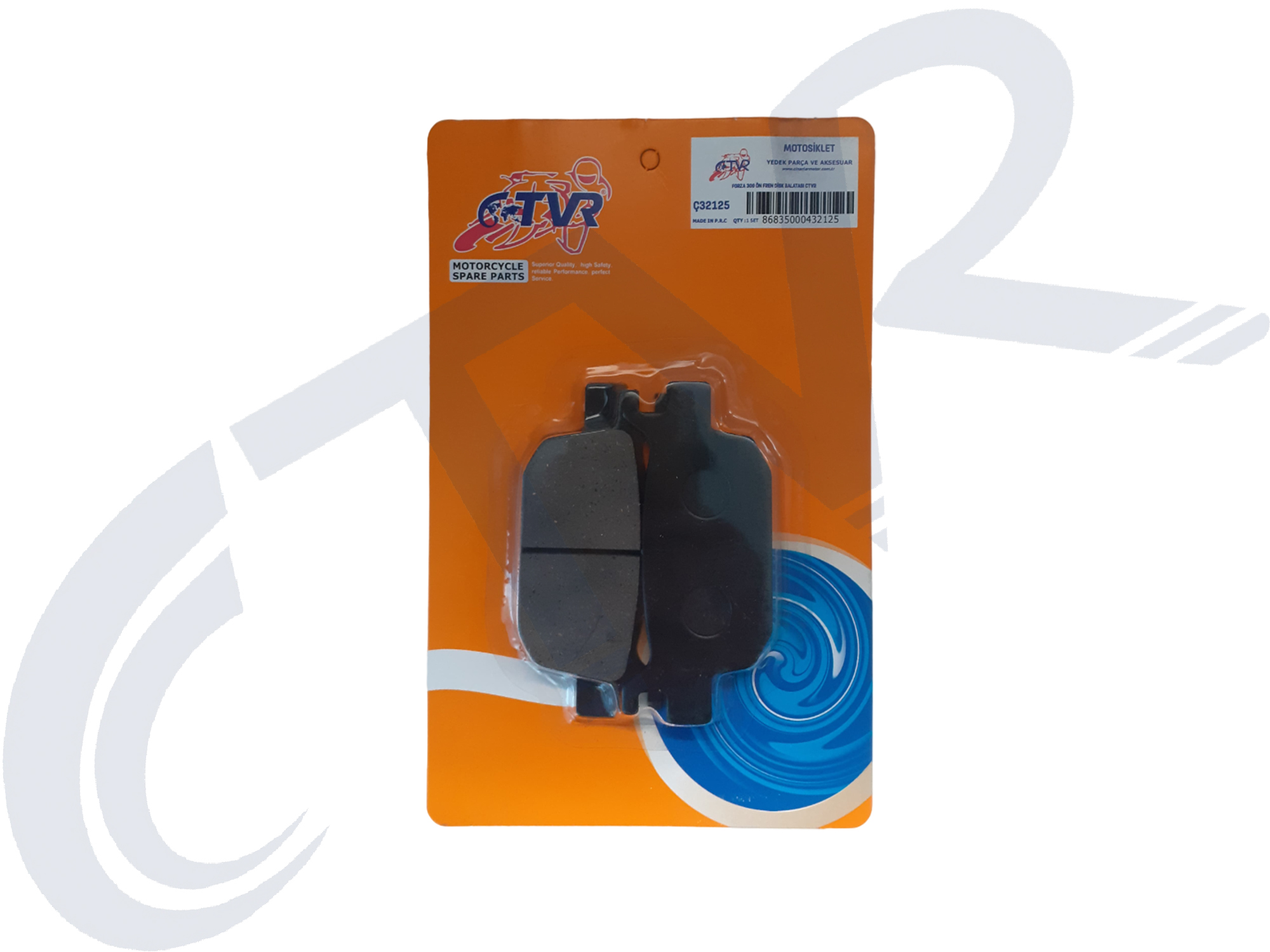 ARORA FORZA RKS NEWLIGHT125 SEHA 125 ARORA MAX T ARKA FREN DİSK BALATASI CTVR