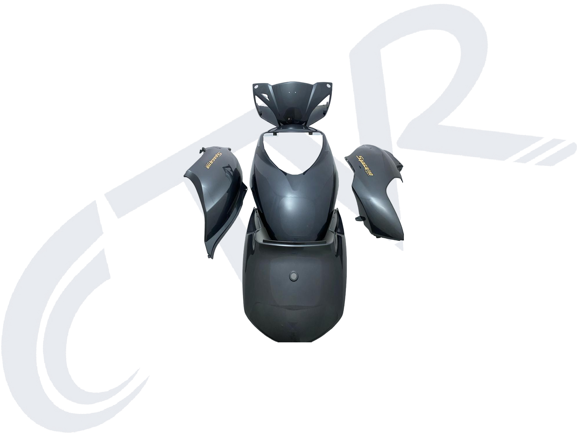 HONDA SPACY 110 KAPORTA SETİ FÜME BOYALI PARÇALAR CTVR