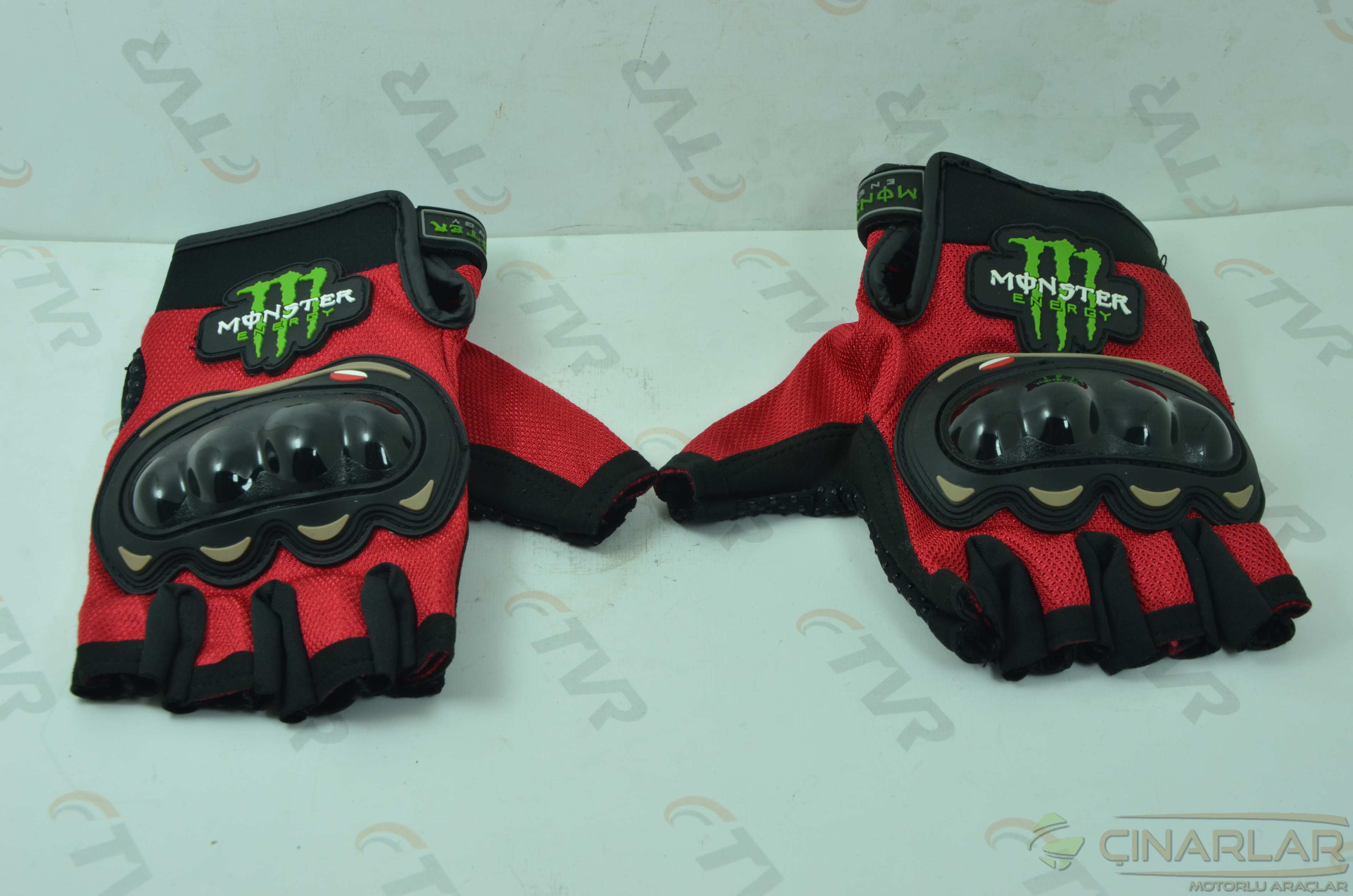 ELDİVEN KORUMALI PARMAKSIZ MONSTER