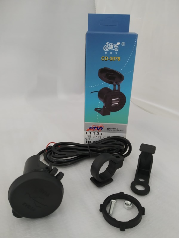 USB ŞARJ CİHAZI İKİLİ