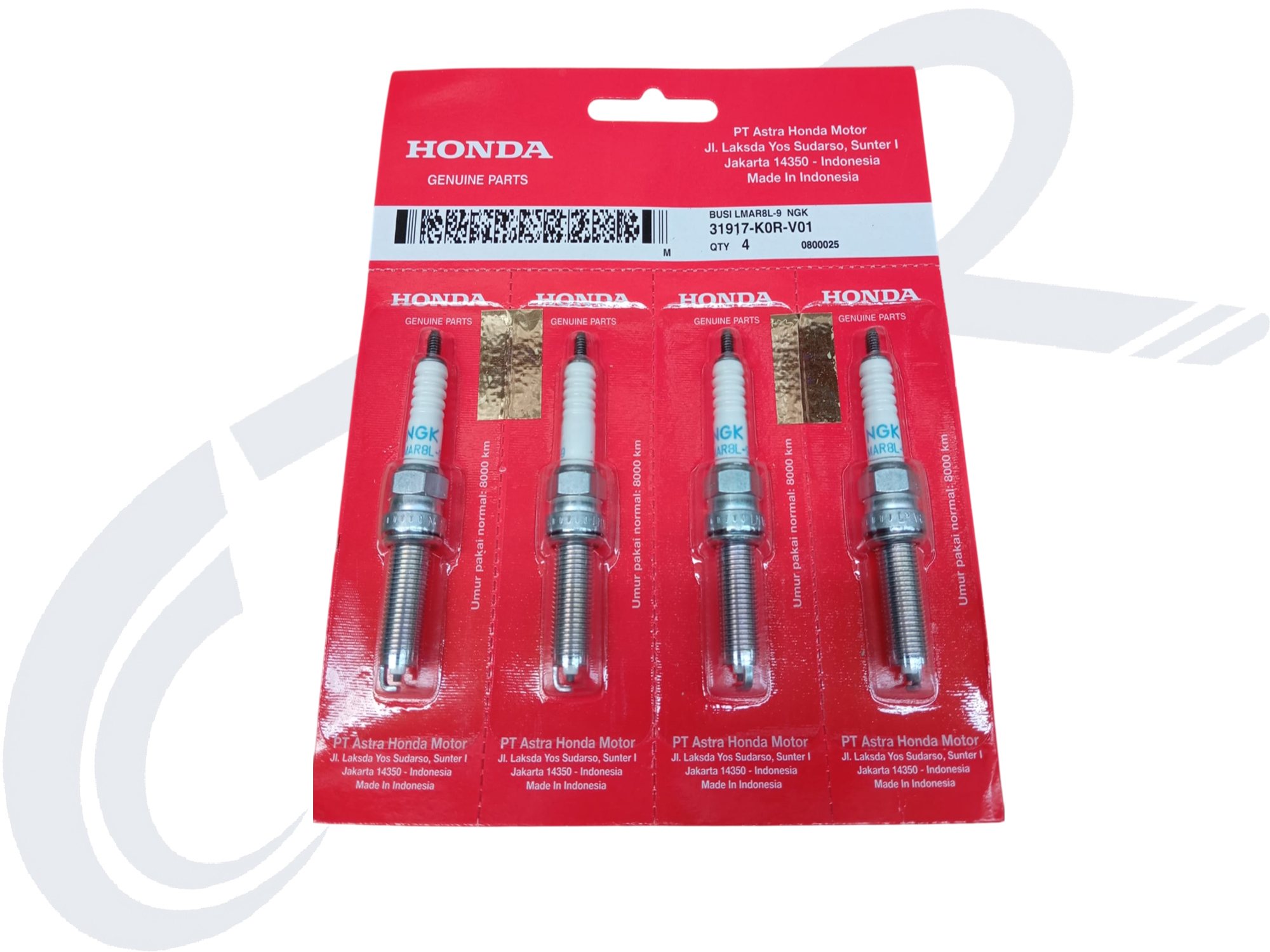 PCX HONDA BUJİ LMAR8L-9 ORJ 31917-K0R-V01