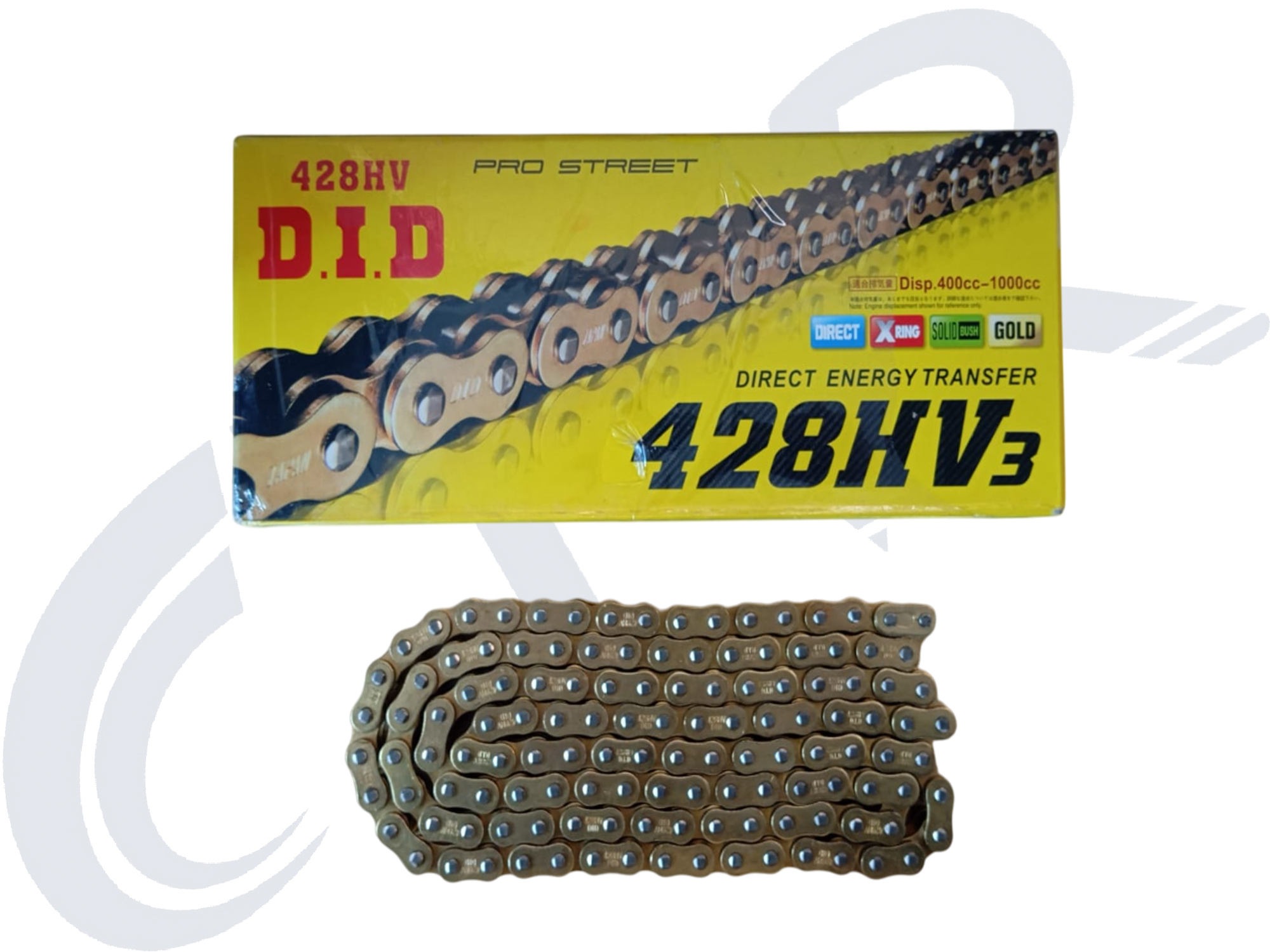 428 HO X 128L DID ZİNCİR ORİNGLİ GOLD
