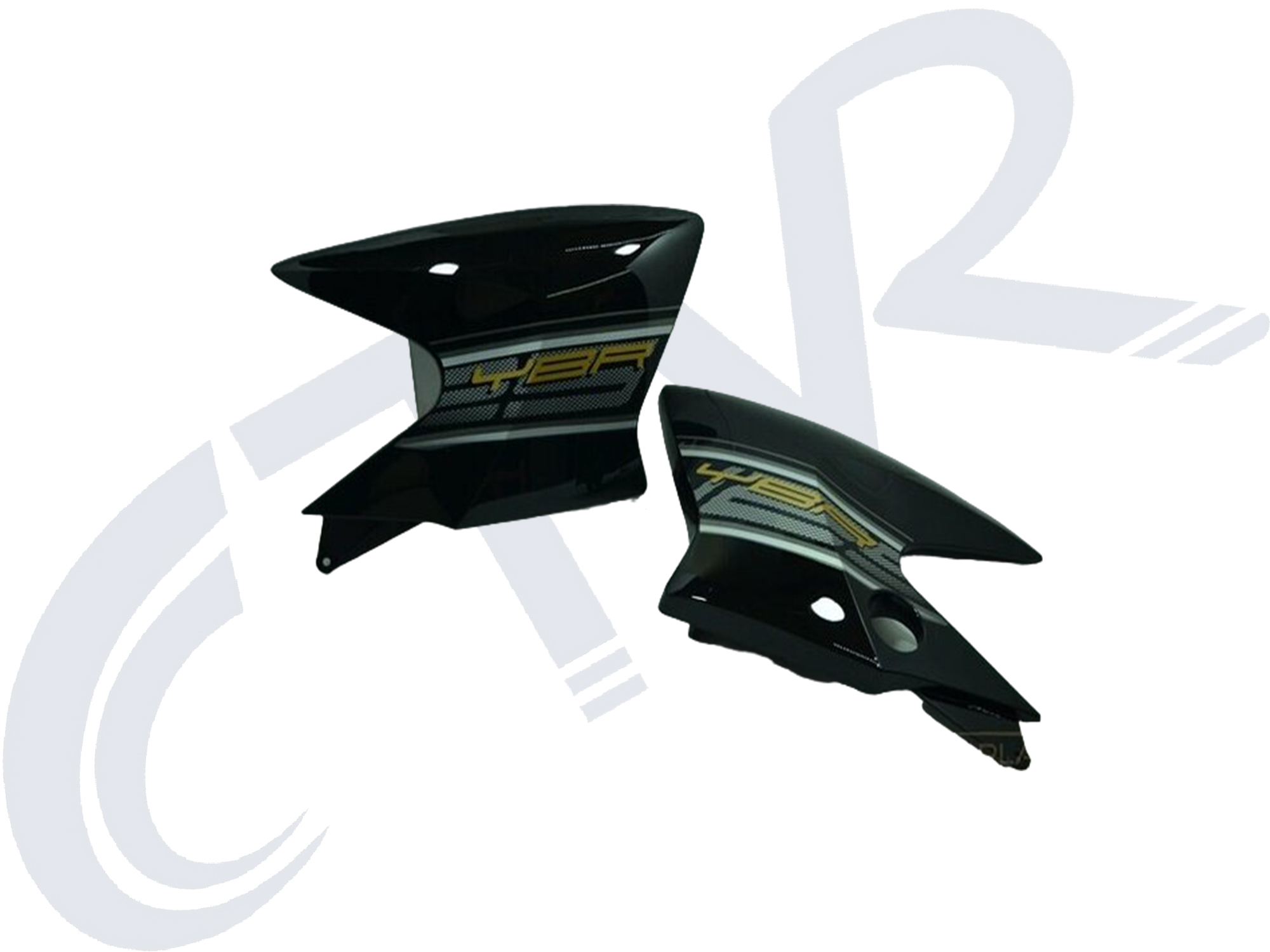 YBR 125 K DEPO YANLARI 2011 K SİYAH OEM