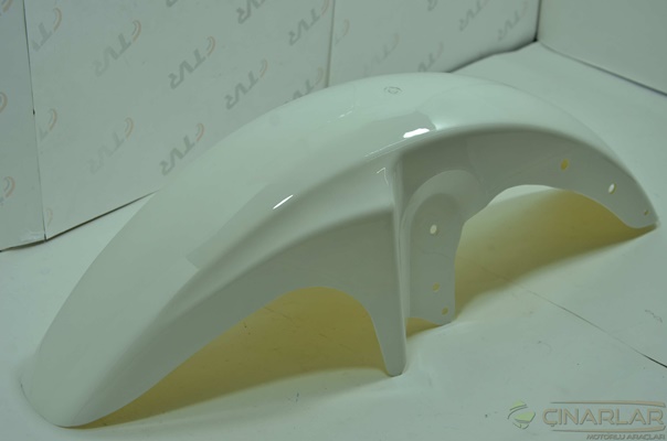 AGK CG 125 ÖN ÇAMURLUK PLASTİK BEYAZ CTVR