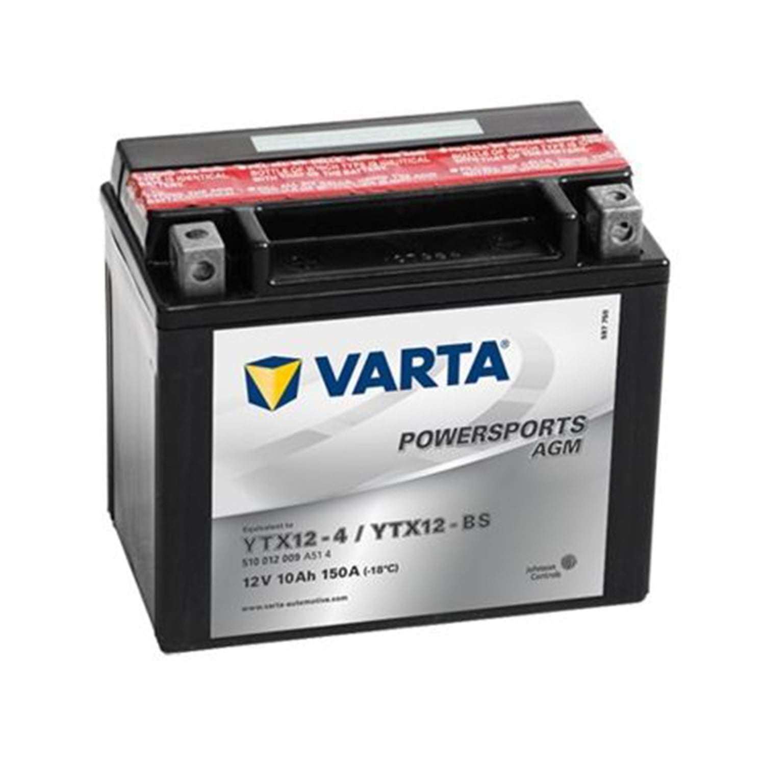 Varta Varta YTX12-BS Motosiklet Aküsü  + KNMASTER ANAHTARLIK