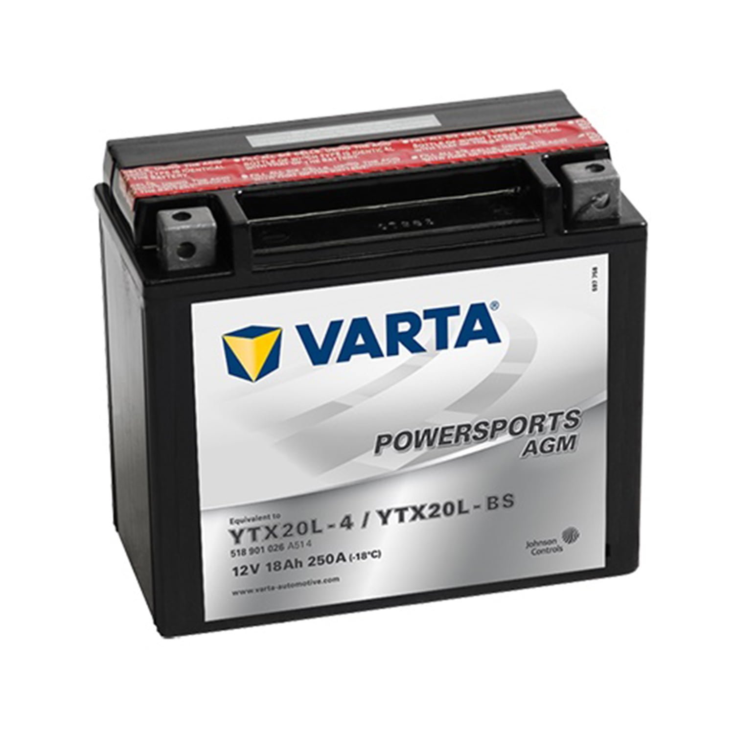 Varta Varta YTX20L-BS Motosiklet Aküsü