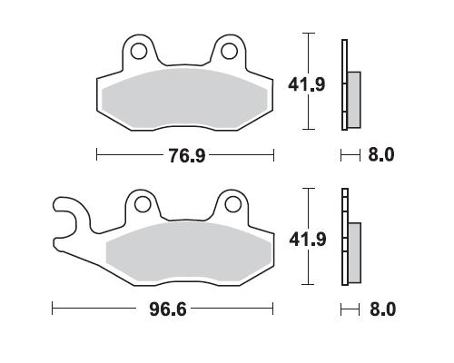 Braking Suzuki Burgman Twinn Disk 400 Braking Ön Fren Balatası 2006-2015