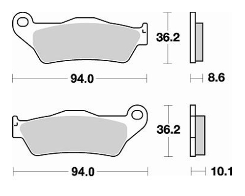 Braking Braking 794CM56 Sinterli Fren Balatası