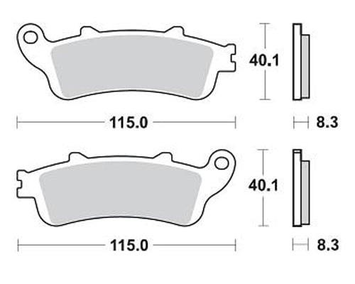 Braking Braking 813CM55 Sinterli Fren Balatası