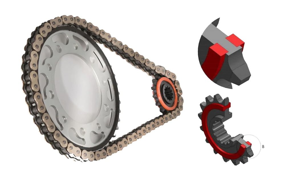 D.I.D D.I.D HONDA 250 CRF L(enduro) 2013-2017 UYUMLU Motosiklet Zincir Dişli Seti